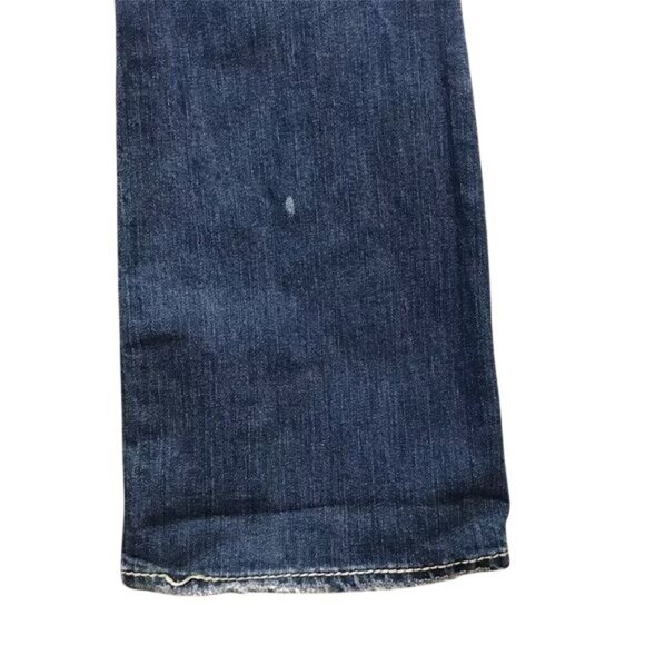 Silver Jeans Suki Bootcut Mid Rise Denim Jeans Dark Wash Whip Stitch Size 25 Y2K - Picture 8 of 8